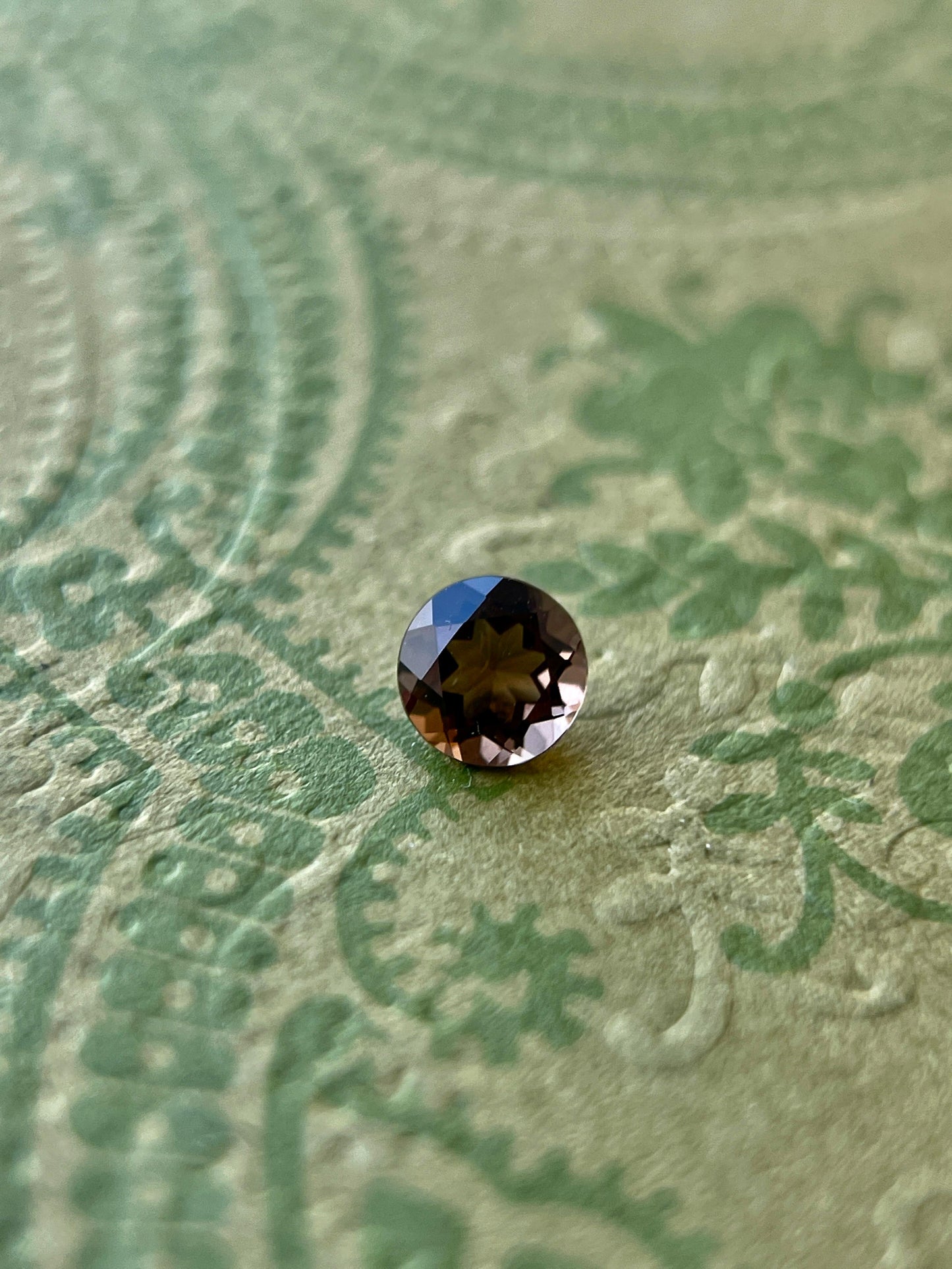 Anillo CG - Smoky Quartz y Resina Transparente