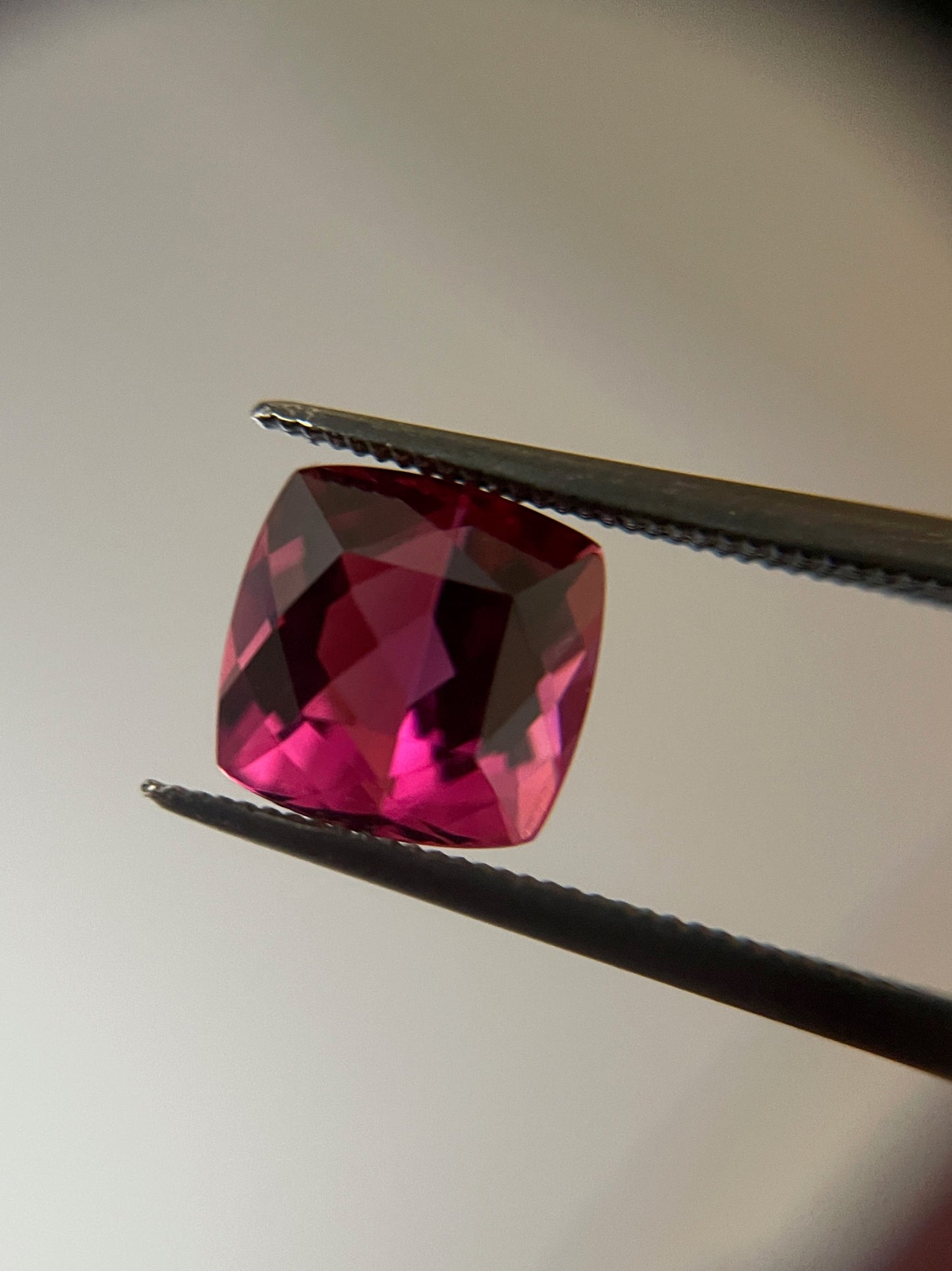 Garnet Malaya - Cushion Cut