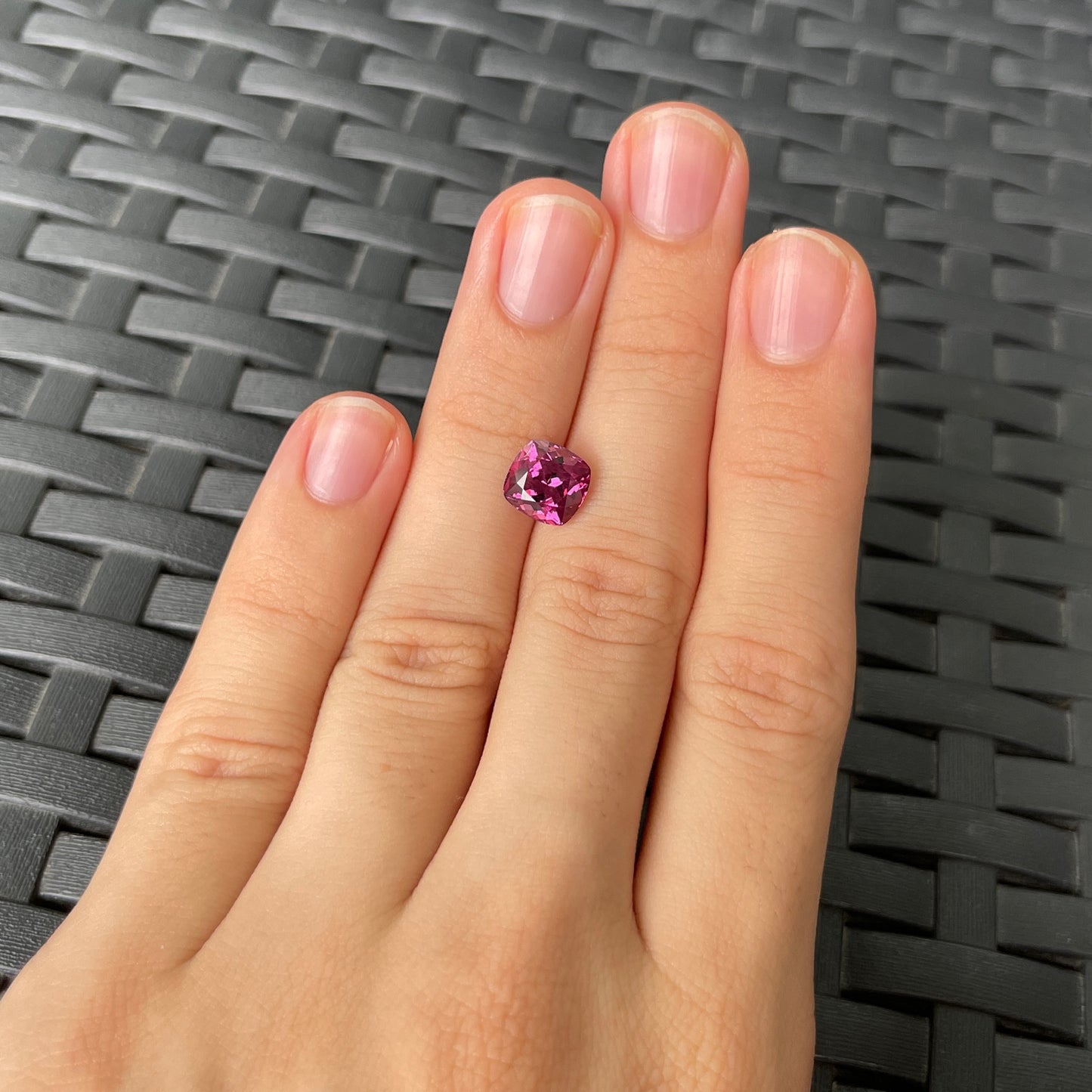 Garnet Malaya - Cushion Cut