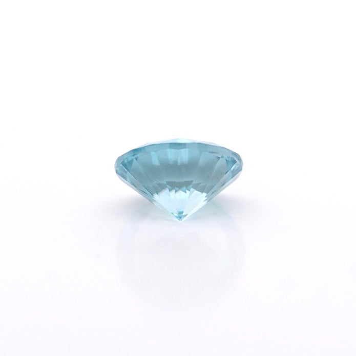 Zircon blue gemstone jewelry round cut