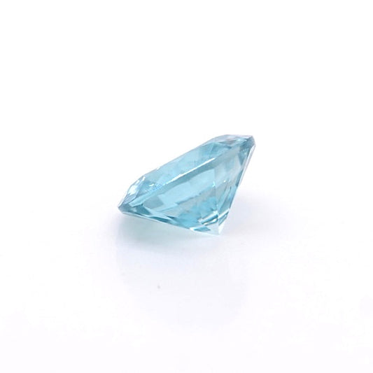 Zircon blue gemstone jewelry round cut
