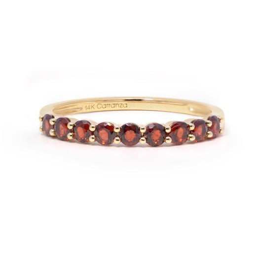 Churumbela Everyday Granate Monocromático oro 14k