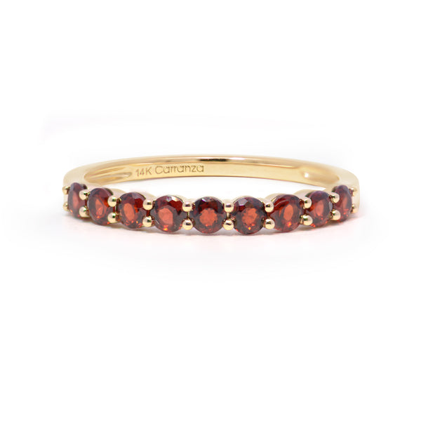 Churumbela Everyday Granate Monocromático oro 14k