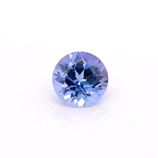 Tanzanite blue purple gemstone jewelry round cut