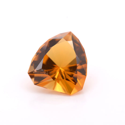 Golden Tourmaline yellow gemstone jewerlry trillion shield cut