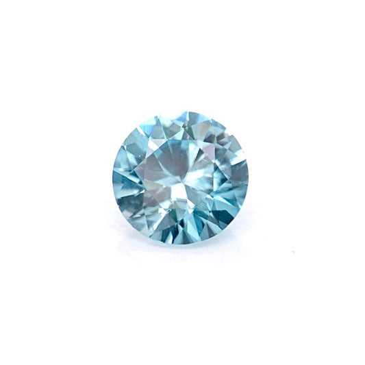 Zircon blue gemstone jewelry round cut