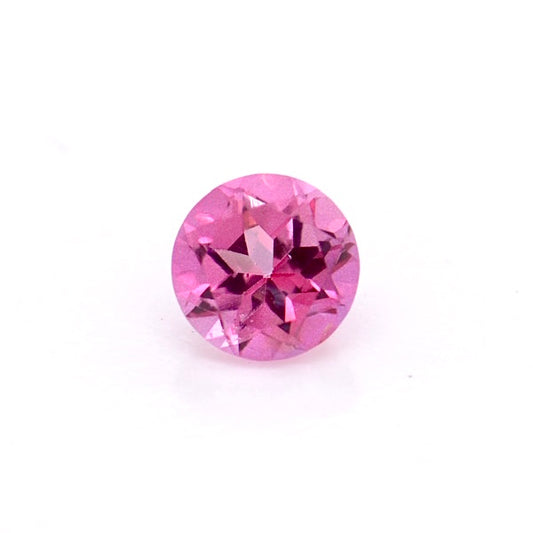 Pink quartz pink gemstone jewelry round cut 